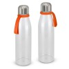 Silicone Carry Glass Bottle Orange